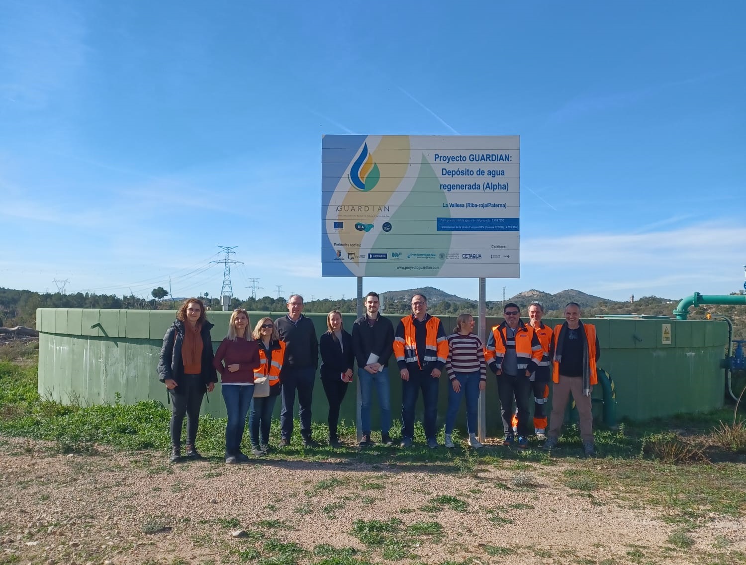 Visit to the GUARDIAN project: a meeting of European projects in search of synergies